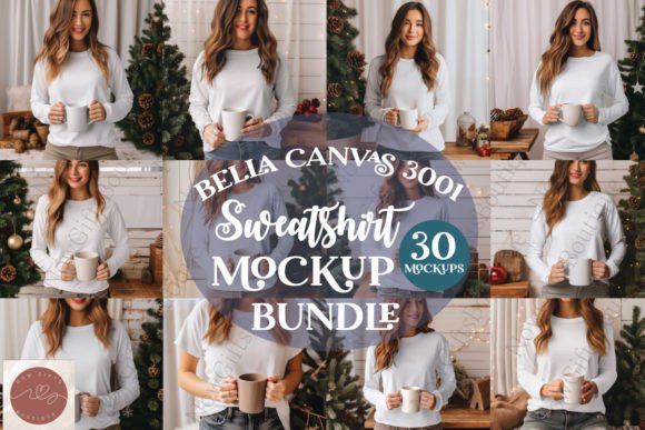 Canva Graphics: Bella Sweatshirt Mockup Review