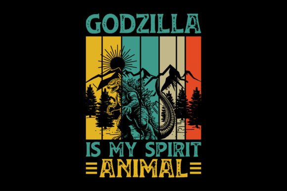 Godzilla Graphics for Bold T-Shirt Designs