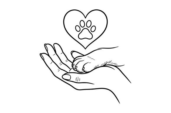 Pet Love Paw Line Art: A Designer’s Stitch Review