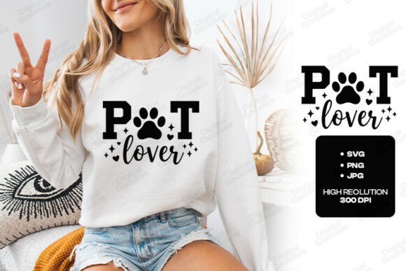 Pet Lover Graphics for T-Shirt Designs