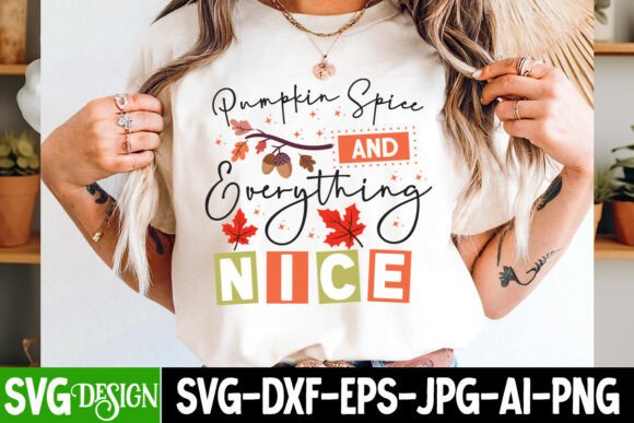 Pumpkin Spice SVG for Graphics & T-Shirt Designs