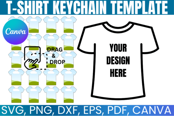 Reviewing the T-Shirt Keychain Canva Template