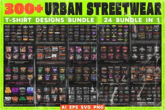 Urban Streetwear T-Shirt Designs Bundle Review